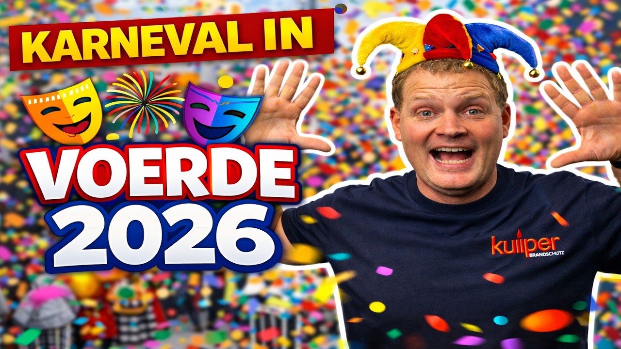 Karnevalszug in Voerde 2026 #Brandschutzdozenten