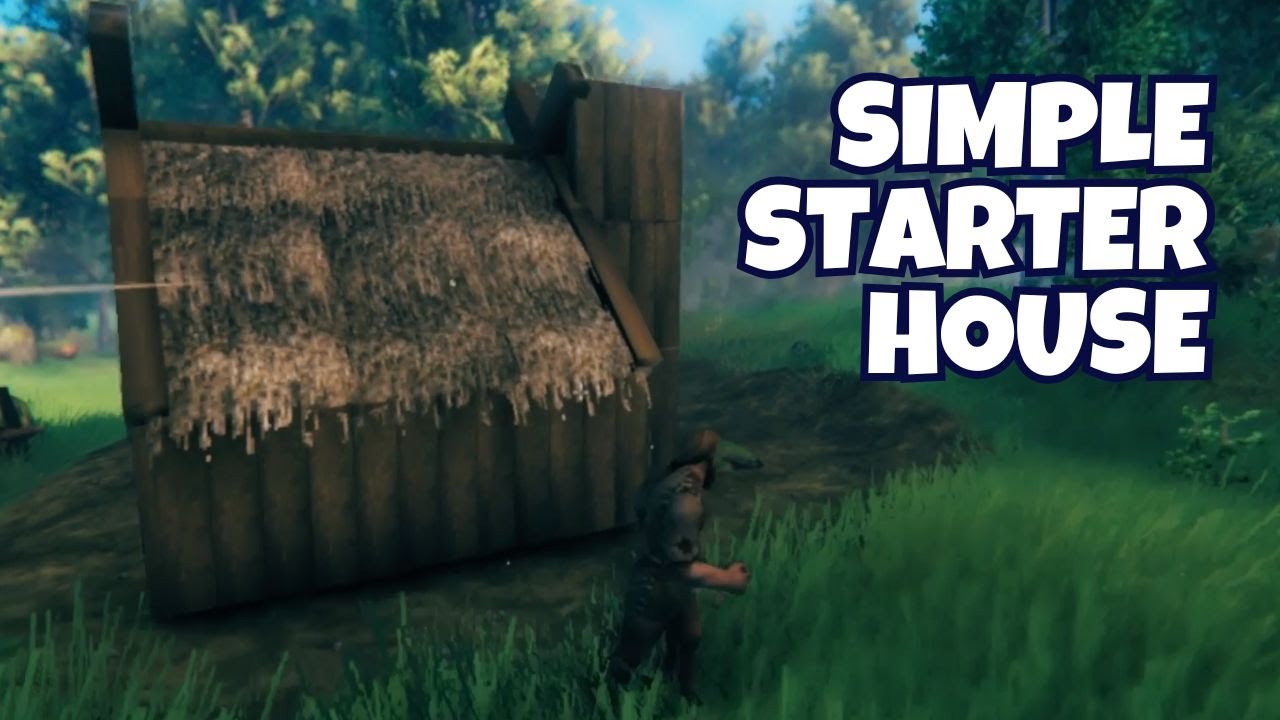 Build the PERFECT Valheim Starter House in 5 Minutes