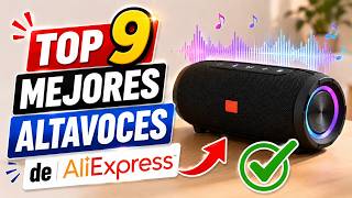 Top 9 MEJORES ALTAVOCES de ALIEXPRESS Relación Calidad-Precio (Bluetooth, PC, HI FI, RGB, etc)
