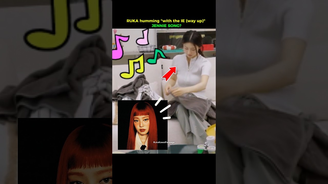 RUKA humming Jennie song with the IE (way up)? Baemon House EP. 3 