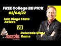 College Basketball Pick - San Diego State vs Colorado State Prediction, 2/4/2022 Expert Best Bets