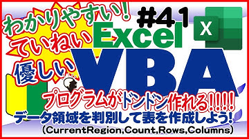 入門講座ExcelVBA（マクロ）#41 【範囲指定のやり方】