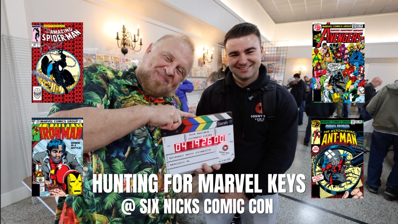 Hunting David Michelinie Marvel Keys @ Six Nicks Comic Con - YouTube