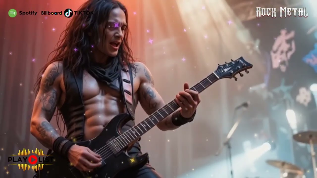 Best Music Rock Metal Instruments 🎸 Inferno Drive 🔥 High-Energy Instrumental Metal Track