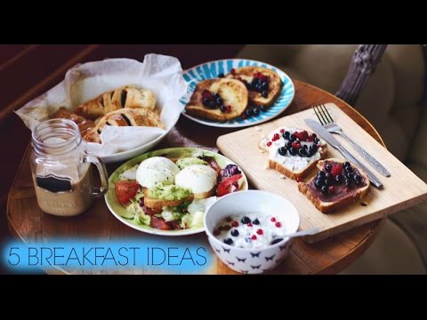 5 ИДЕЙ для ЗАВТРАКА ||