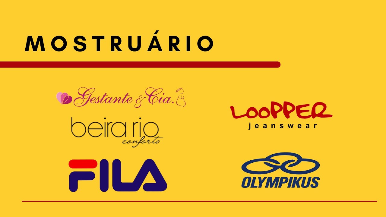 Mostruário - Marcas Diversas