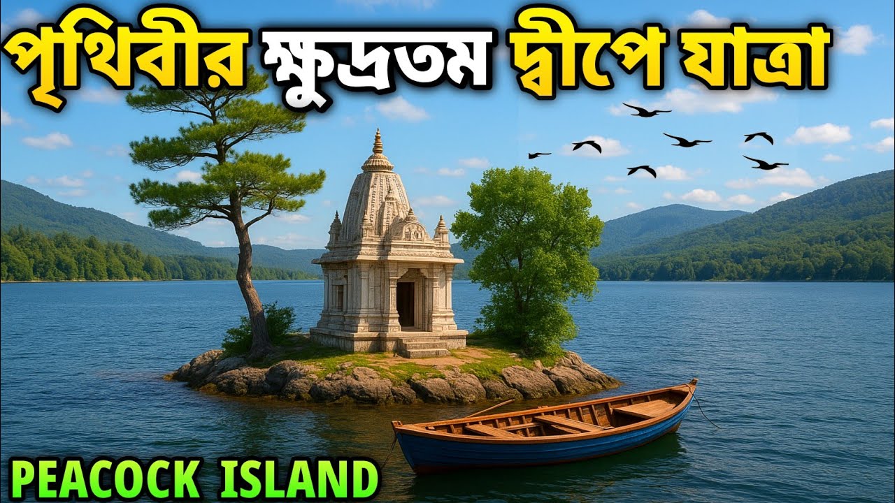 পৃথিবীর ক্ষুদ্রতম দ্বীপ যেখানে মানুষ বসবাস করে | Peacock Island : Umananda Temple | মহাদেবের দ্বীপ