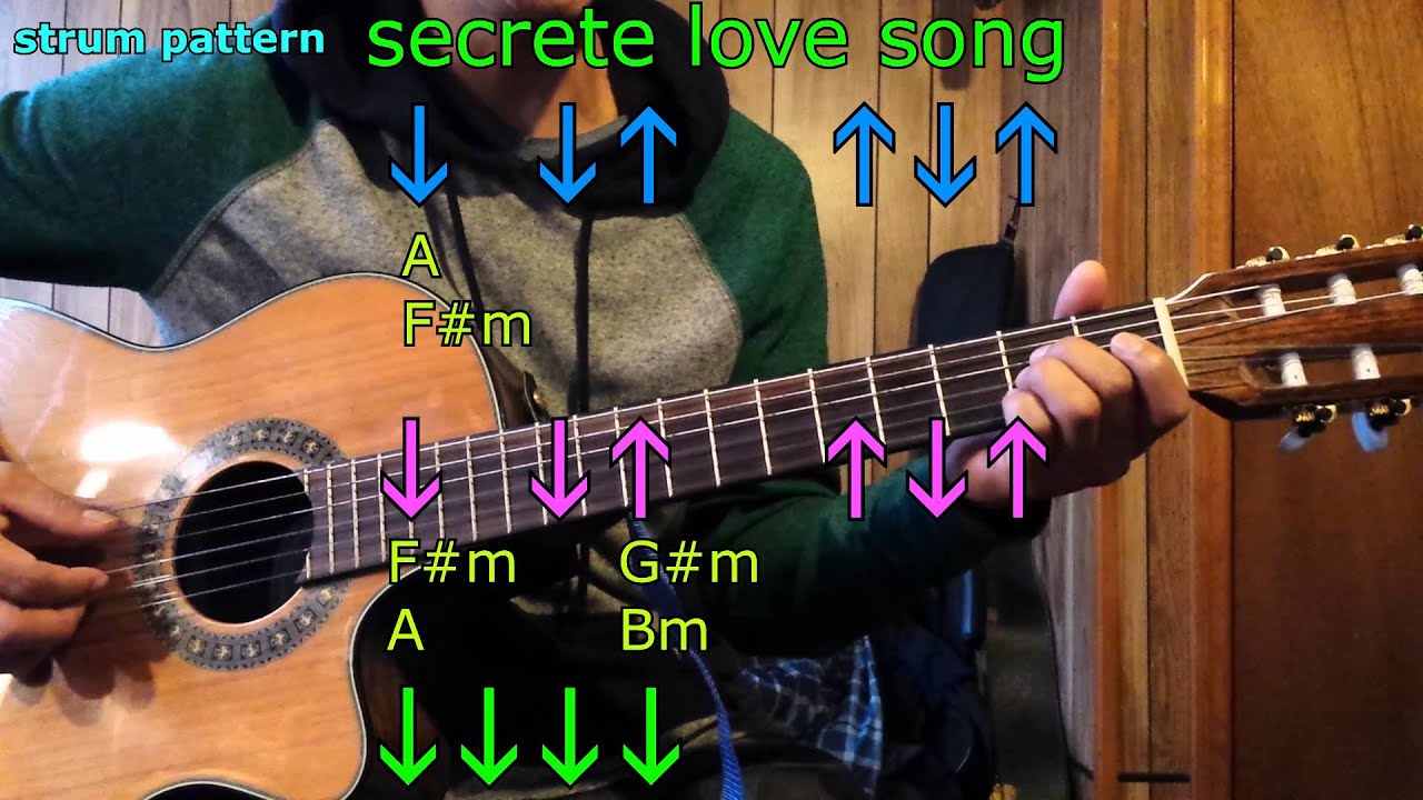 secrete love song little mix guitar chords
