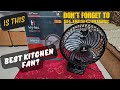Best Possible Kitchen fan with powerful and efficient motor, full Review in Hindi