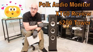 Polk Audio Monitor XT60 Review Speaker, 6.5 inch Passive Radiators | High Res Certified Audio