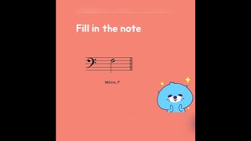 Music Theory Grade 1 Quiz (Part 3.4) - Clef and Note Name