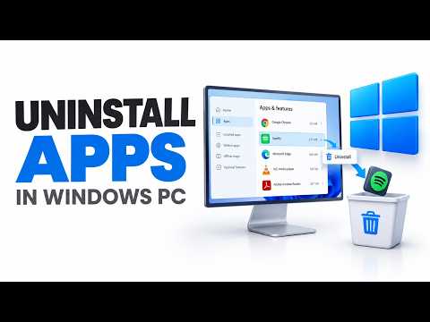 How to Uninstall Any App in Windows 10/11 PC (Easy Tutorial)