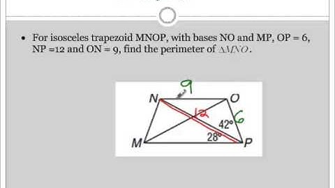 6.6 Trapezoids