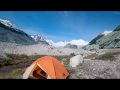 Base Camp Bridge Glacier, Terres d'Exploration