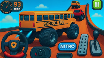 😱 Crazy Bus Impossible Tracks - Mega Ramp Bus Stunts Racing - Android Gameplay