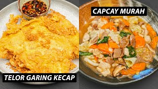 HOME COOKING - EASY CRISPY FRIED EGGS AND CAPCAY RECIPE