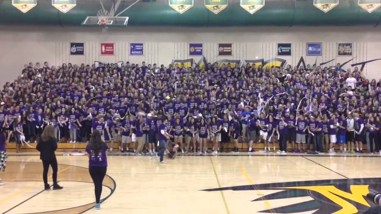 MVHS Student Section MVUnit Cheer 2015