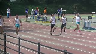 20180826 一橋戦　男子100OP 石飛　直川