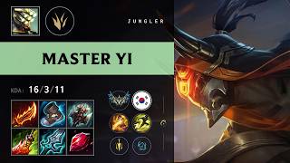 Master Yi Jungle vs Jax - KR Challenger Patch 26.20