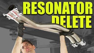 034 Motorsport Resonator Delete and X-Pipe | B8.5 Audi S4