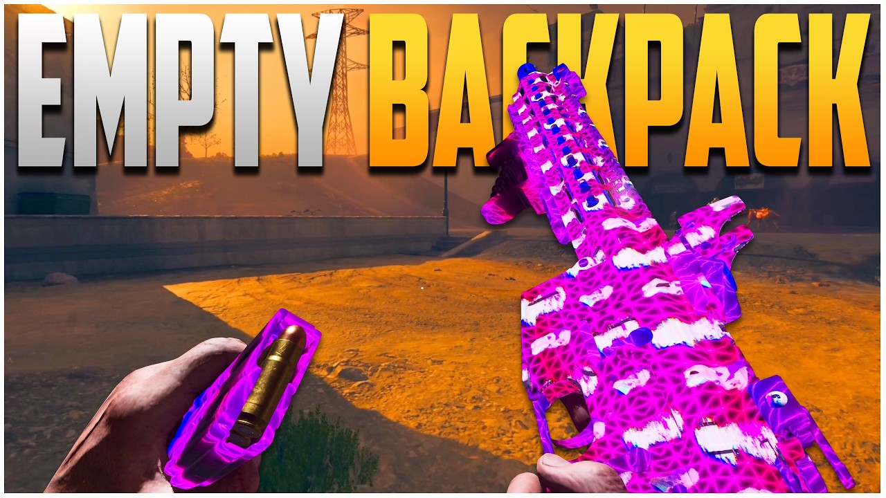 FTAC Recon MWII Battle Rifle Takes On The Empty Backpack Challenge Solo In MWZ Season 5