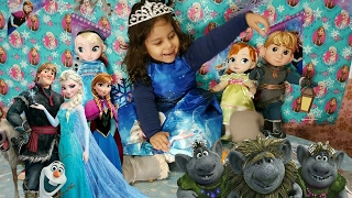 Frozen Anna, Elsa e Kristoff Animator's Collection - Deluxe Gift Set - Sven, trolls - Toys Lulu