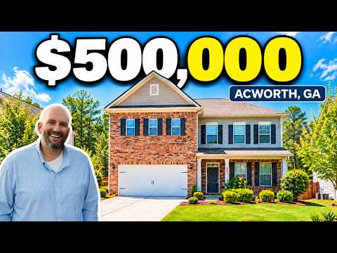 Acworth GA Home Tour: What $500K Gets You! video thumbnail