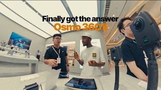 shooting in 8K is better with the Osmo 360 ii