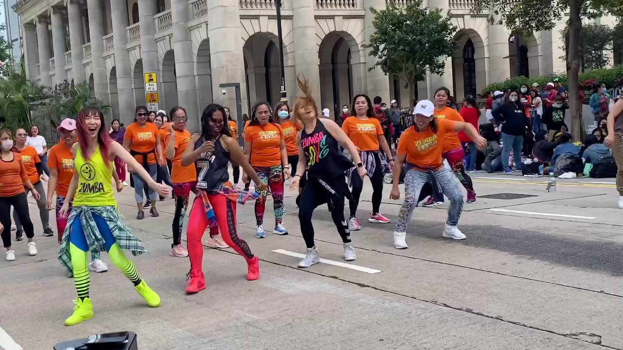 Amazing Zumba at Outdoor Zumba® Fitness Hong Kong l Energy Fitness