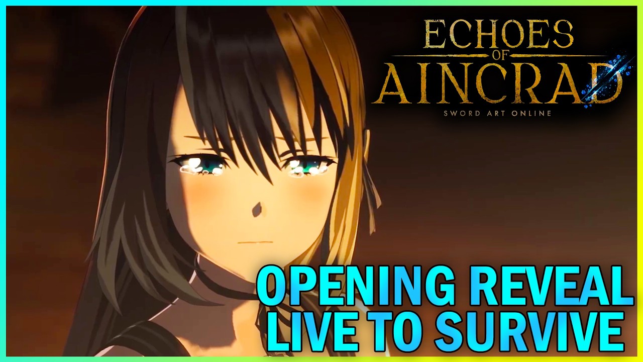 Echoes of Aincrad Opening Reveal Trailer - Live to Survive by Aimer