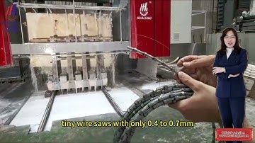 Hualong block cutting machine stone cutting machine Super Thin Multi Wire Saw