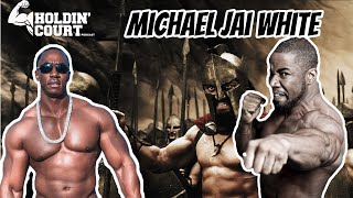 Michael Jai White & Big Court talk being alpha males in Hollywood ( Part 1 )