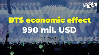 ⁣The economic impact on S. Korea if BTS holds concerts post-COVID era