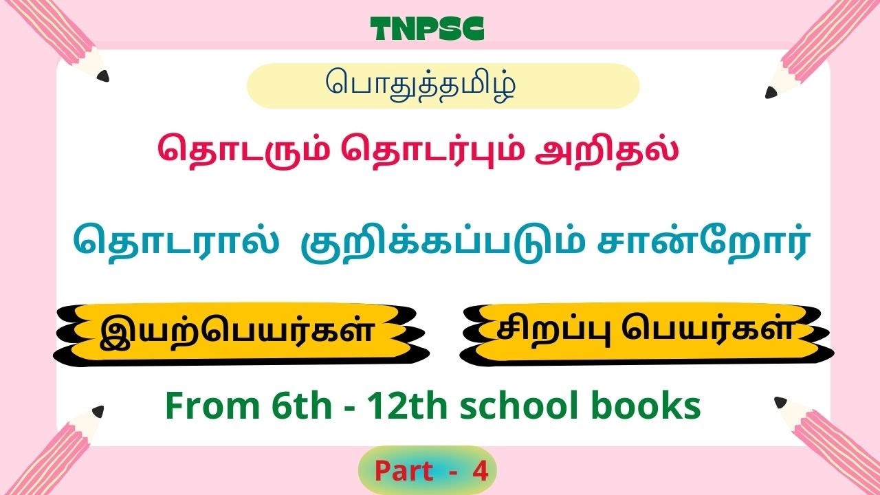 இத்தொடரால் குறிக்கப்பெறும் சான்றோர்|தொடரும் தொடர்பும் அறிதல்|
