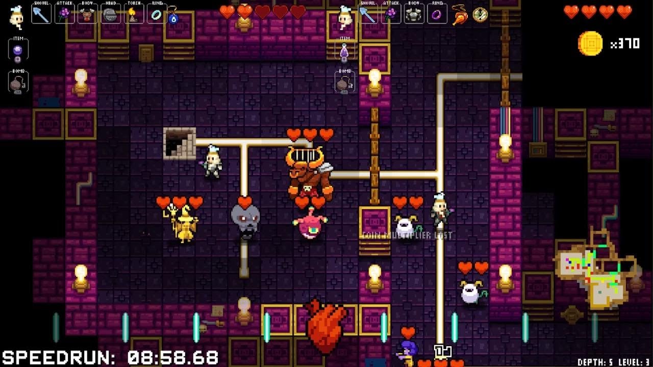 Crypt of the Necrodancer All Zones Mode With Coop YouTube