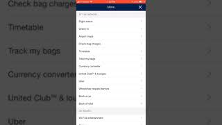 United Airlines App screenshot 4