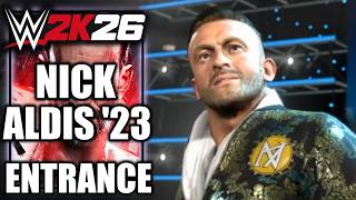WWE 2K26 Nick Aldis ’23 Entrance Cinematic
