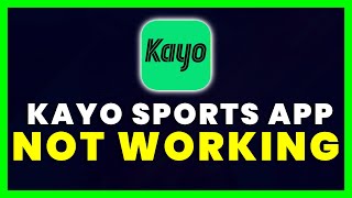 Kayo App Not Working: How to Fix Kayo Sports App Not Working screenshot 1