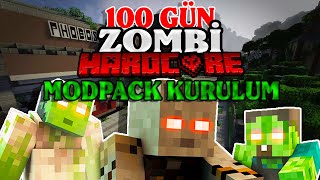Mi̇necraft Zombi̇e Apocalypse Modpack Kurulum Mapli̇