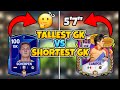 Tallest vs Shortest GK: Who's Better? 🧤