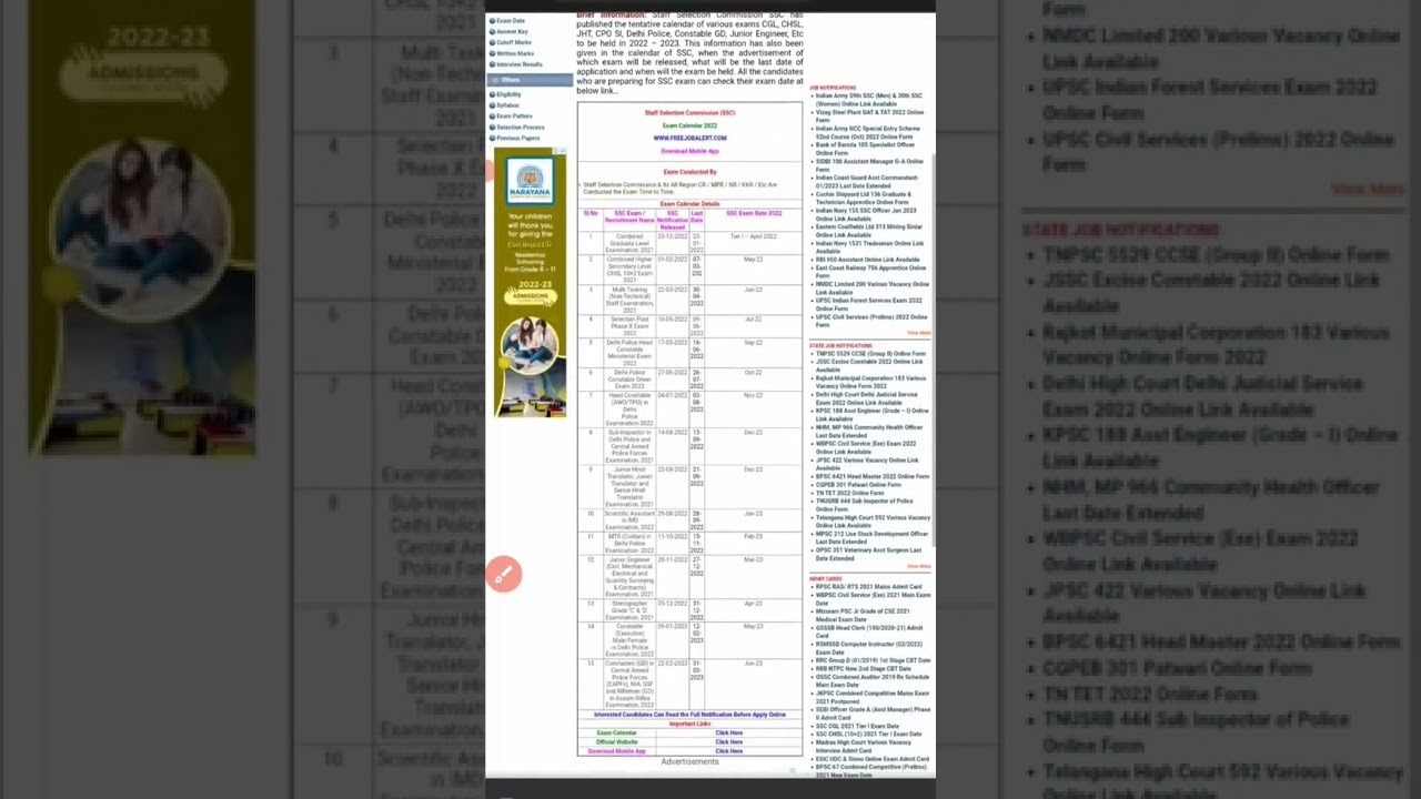 SSC Delhi Police Head Constable Recruitment 2022 कब से Apply करें Application