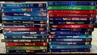 My Complete Disney\/Pixar 4K Blu-Ray DVD Collection - February 2019 Update