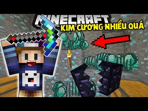 CÂY CÚP THẦN KÌ ĐÀO HẮC DIỆN THẠCH 1 PHÁT VÀ ĐÀO KIM CƯƠNG MAX NHIỀU !! *THỬ THÁCH KHÓ KHĂN*
