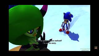 Sonic roastes zeena from sonic lost worlds