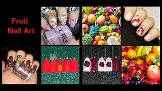 Fruit Nail Art Collab Reverse Nail Art Stamping Water Decal