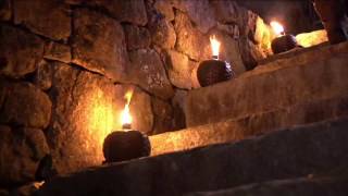 Scott Living Set of 3 Woven Table Top Oil Lamps on QVC