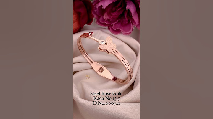 trending #steel rose gold kade🥰😍🤩🥳😘