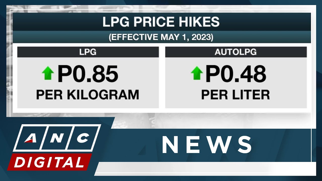 LPG prices up in May ANC YouTube