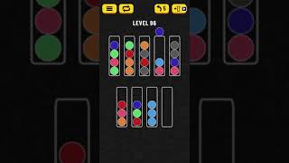 Ball Sort Puzzle - Level 96 Solution (Less than 1 Minute!)