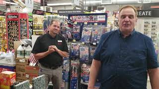ANNIN FLAGS AT SARVER TRUE VALUE